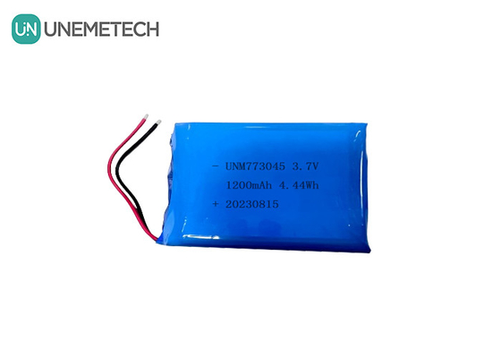 Bateria Li-Polymer 3.7V 1200mAh 773045 1S Baterias LiPo para scanner de impressões digitais