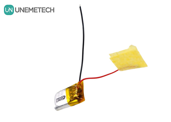 451012 3,7V 37mAh Bateria recarregável de polímero de lítio para micro dispositivos