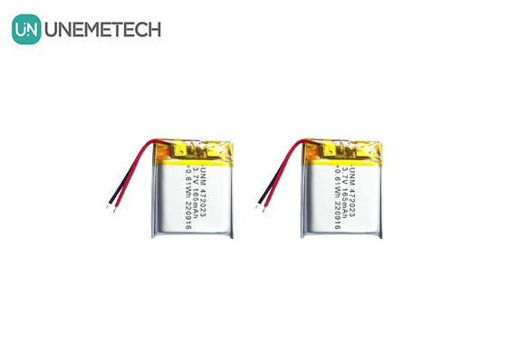 Bateria recarregável Li-Ion Lithium Polymer 3.7V 165mAh 472023 Bateria MP3 Player
