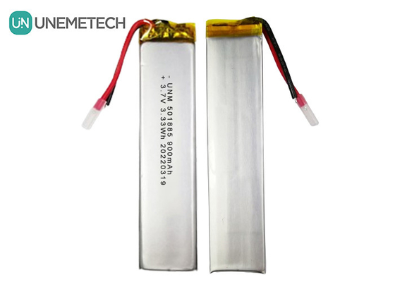 3.7V 900mAh Bateria Lipo Bateria de Lítio Polímero Rectangular 501885 Para Cemera em Miniatura