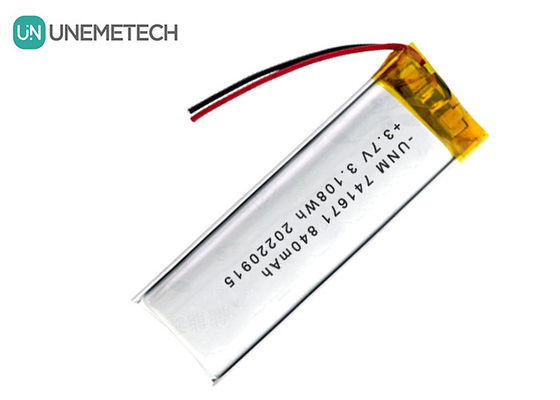 3.7V 840mAh Lipo Baterias recarregáveis 741671 Para Smart Socket