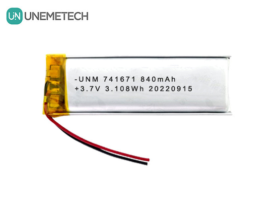 3.7V 840mAh Lipo Baterias recarregáveis 741671 Para Smart Socket