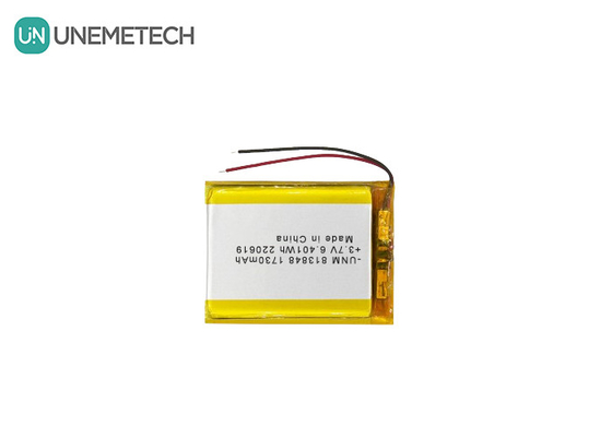 3.7V 1730mAh Bateria de polímero de iões de lítio de grande capacidade 813848 Para banco de energia