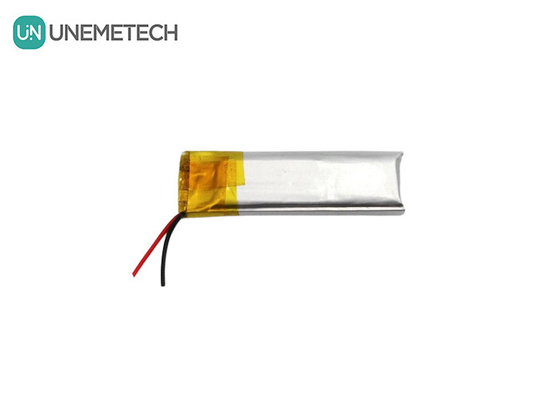 3.7V 80mAh 400930 Bateria de polímero de lítio personalizada de baixo peso para velas eletrônicas