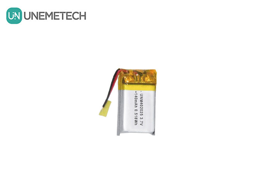 3.7V 140mAh 402025 Bateria recarregável Bateria Lipo para massagistas compactos