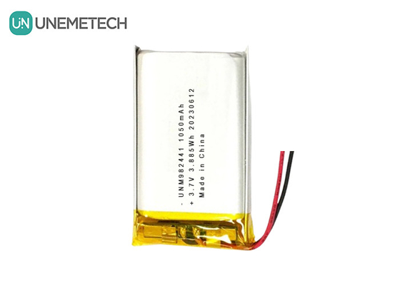OEM ODM Personalizado 3.7V 1050mAh Li-ion Polymer Battery 982441 para Sinal Inteligente
