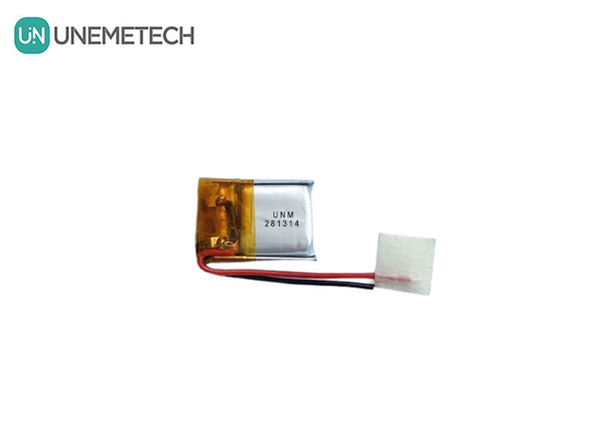 3.7V 25mAh 281314 Pequena bateria recarregável Lipo Micro fina para luzes do chaveiro