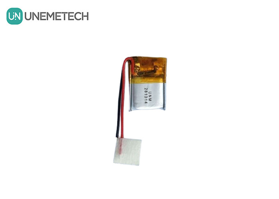 3.7V 25mAh 281314 Pequena bateria recarregável Lipo Micro fina para luzes do chaveiro
