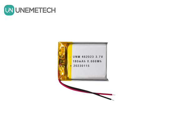 3.7V 180mAh Bateria Li-Ion 462023 Bateria recarregável Lipo para brinquedos eletrônicos
