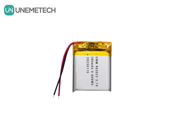 3.7V 180mAh Bateria Li-Ion 462023 Bateria recarregável Lipo para brinquedos eletrônicos