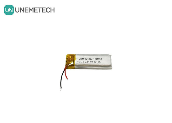 3.7V 145mAh 501232 Compacto Design Bateria de Lítio Polímero Para Máquina de Bolhas