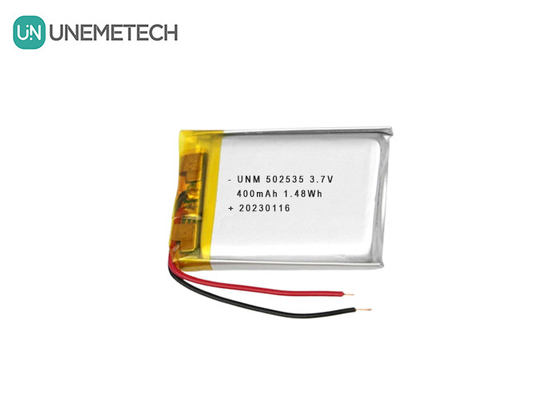 Bateria Li Polymer Pack 502535 400mAh 3,7V Bateria para Aparelhos Eletrônicos