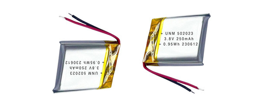 3.8V 250mAh 502023 Alta Voltagem Bateria de Lítio Polímero Para localizador de rastreador
