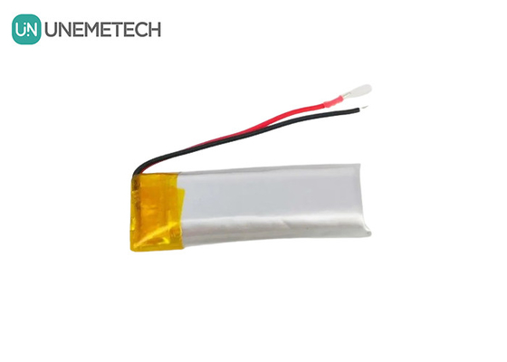 3.7V 500mAh 701450 Bateria recarregável de polímero de lítio para sensores de temperatura