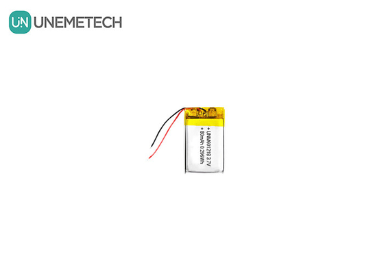 601218 3,7V 80mAh Bateria recarregável de polímero de lítio para óculos inteligentes