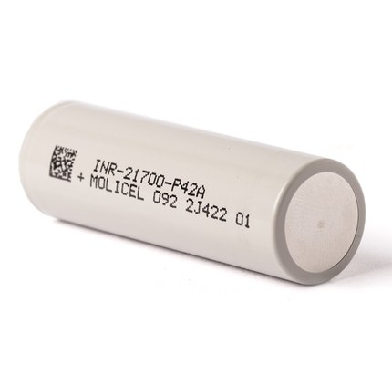 Molicel 21700 P42A 4200mAh 45A Bateria INR-21700-P42A Bateria de topo plano