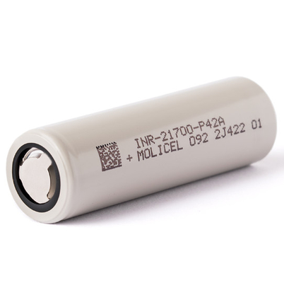 Molicel 21700 P42A 4200mAh 45A Bateria INR-21700-P42A Bateria de topo plano