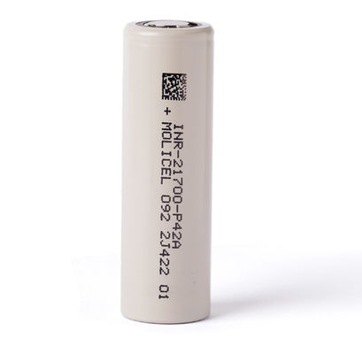 Qualidade Molicel P42A 21700 4200mAh 45A Bateria INR-21700-P42A 3.6V Célula plana Fábrica