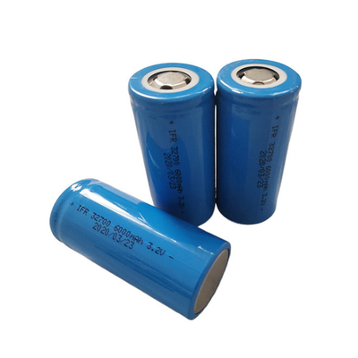 LiFePO4 32700 3.2V 6000mAh Bateria LFP Bateria de Fósforo de Ferro de Lítio Ciclindrica