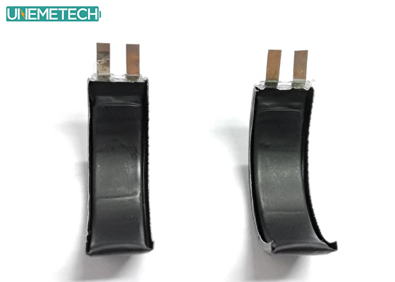 Bateria curva de polímero de lítio UNM150728 3.8V 20mAh para anéis de rastreamento de saúde