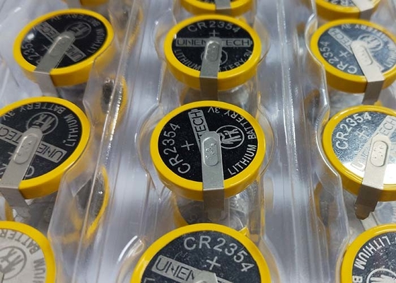 CR2354 3V Bateria de botão 560mAh Bateria primária de lítio com etiquetas de solda para cozinha de arroz