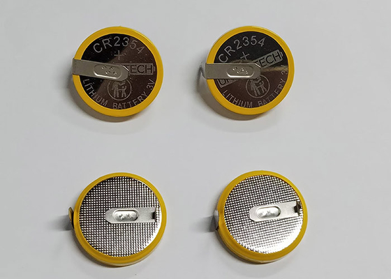 CR2354 3V Bateria de botão 560mAh Bateria primária de lítio com etiquetas de solda para cozinha de arroz