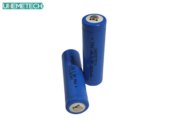 Bateria de dissulfeto de ferro de lítio Li Fes2 Baterias AA FR14505 FR6 1.5V 3000mAh Para substituir Energizer L91 Ultimate Baterias de lítio