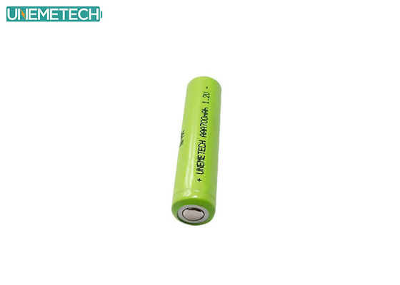 Bateria NiMH AAA700mAh 1.2V 700mAh Bateria recarregável de hidreto de níquel metálico